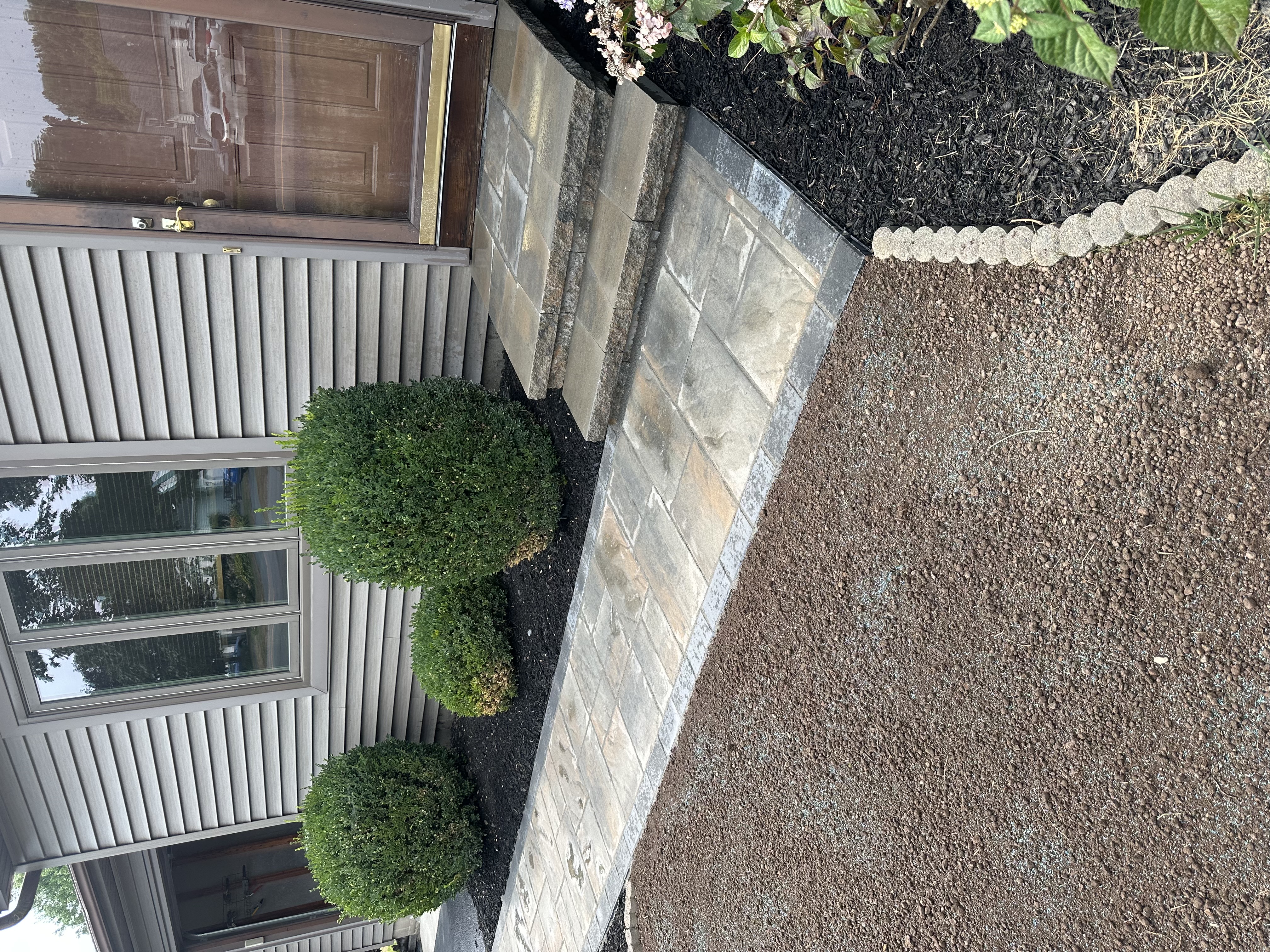 2025 front entry hardscape after photo 3